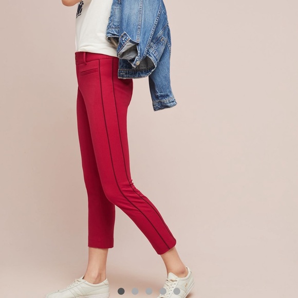 Casual red pants - Picture 2 of 2